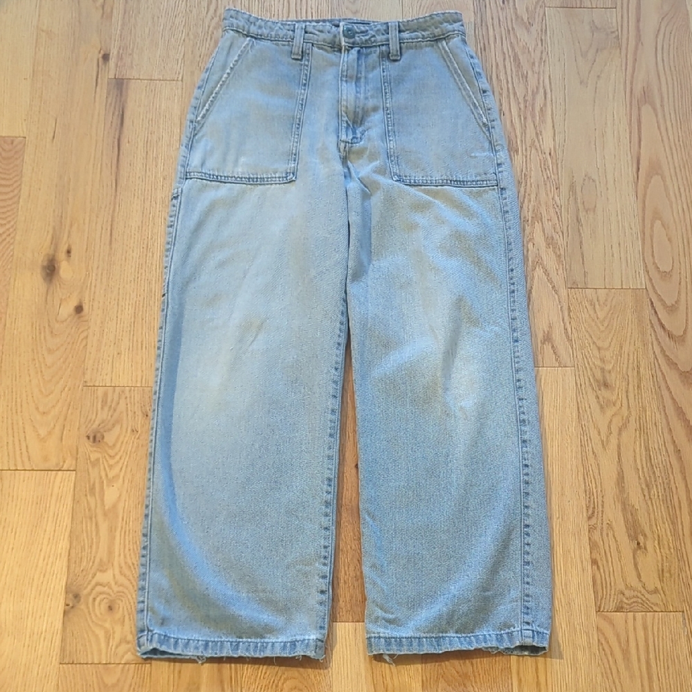 Vans. Retro / Vintage Wide Legged 'Star' Jeans. Size 26.